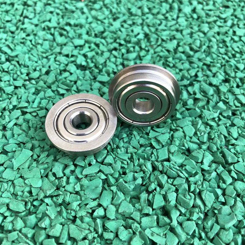 50pcs ABEC-5 stainless steel Flanged bearing SF625ZZ 5*16*5mm Flange ball bearings 3D Printer Parts SF625 -2Z SF625Z 5x16x5 mm