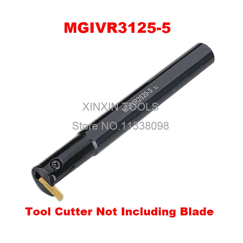 MGIVR3125-5 CNC Internal Grooving Lathe Tool Holder,5mm Width Grooving & Parting Cutting Tool Holder,MGMN500 Tool holder