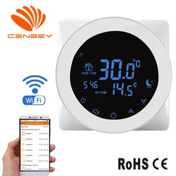 Cenbey Smart thermostat Wifi termostat tuya central heating room thermostat underfloor heating temperature controller