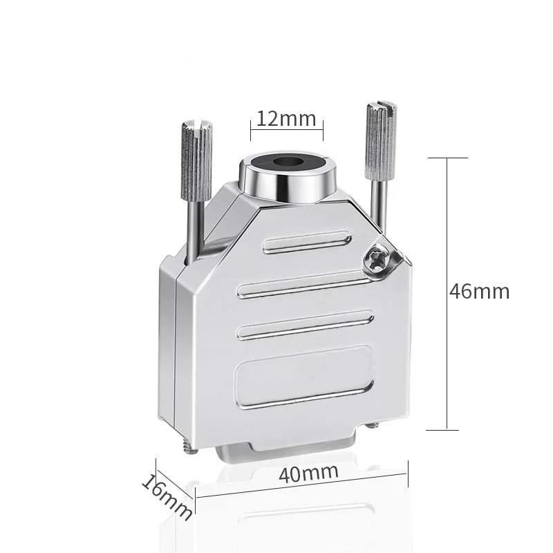 3u banhado a ouro 7w2 cabeça de solda 20a 40a grande corrente DB7-pin conector macho fêmea puro cobre d-tipo plug com cobertura de metal