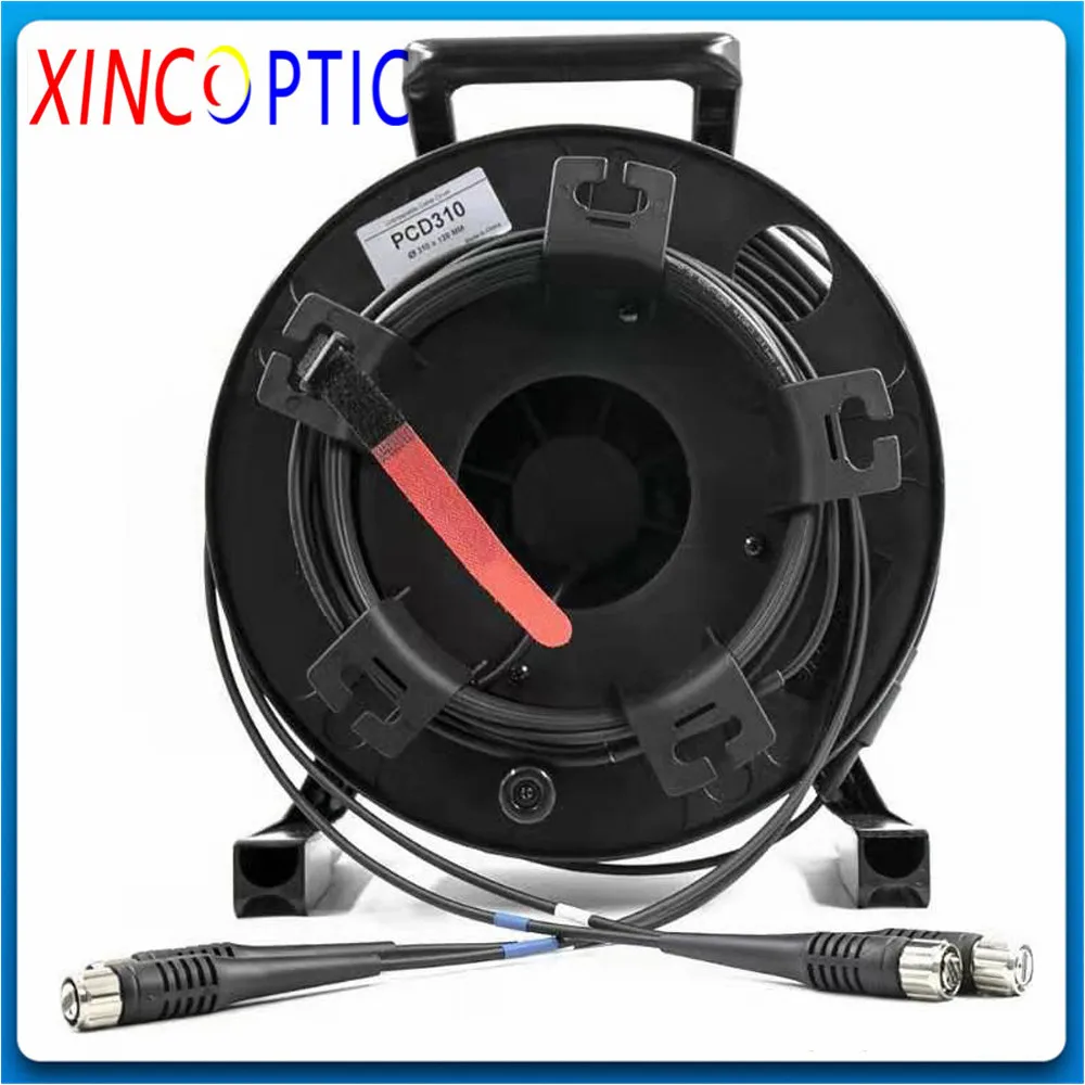 PCD310 Popular 100-200-300-400-500M OEM Portable Cable Reel/Winding Drum/Roll/Tray for Armored Tactical Cable