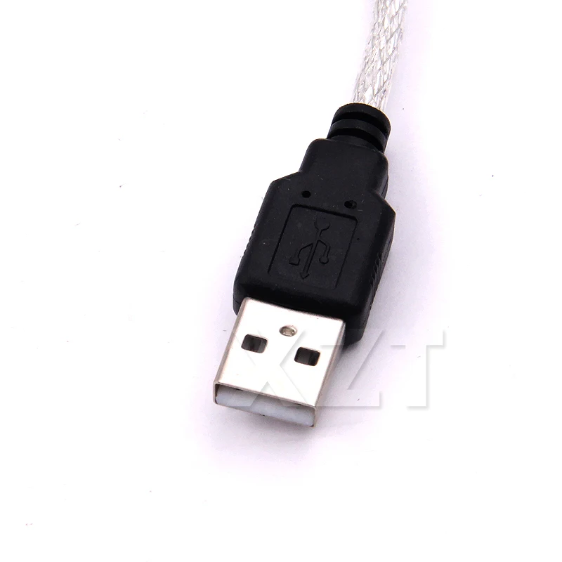 USB Cable IN-OUT MIDI Converter for PC to Electronic Organ Music Audio Keyboard with LED Adapter Cord for Computer Windows 7