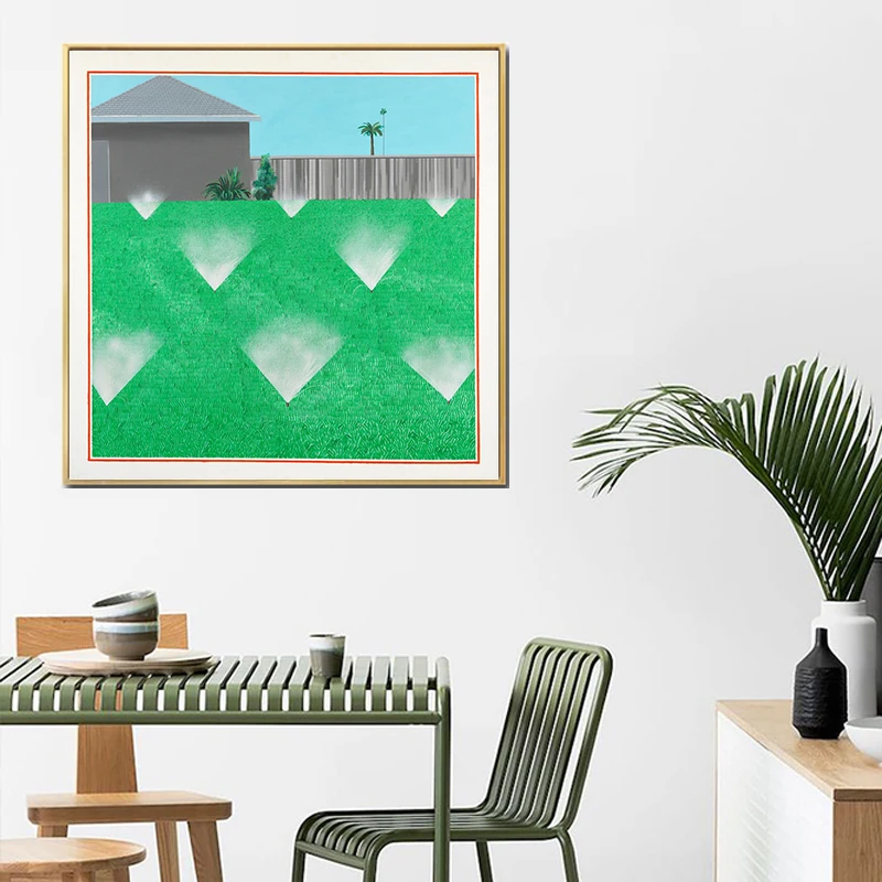 David Hockney A Bigger Splash Artist Custom Home Decoration Posters and Prints Wall Canvas Art For Living Room Bathroom Decor