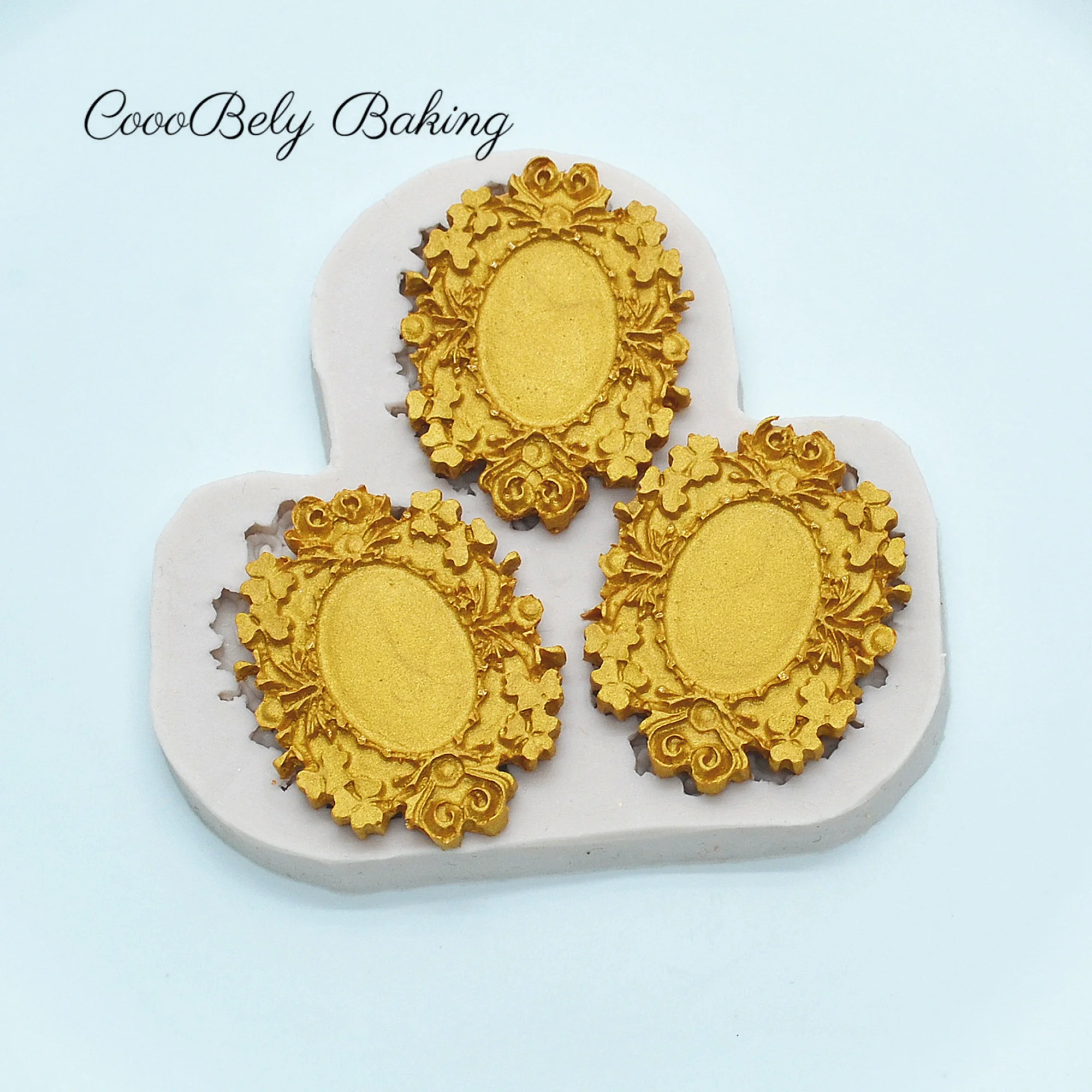 Photo Frame Flower Silicone Molds For Baking Fondant Cake Decoration Silicone Mold Hand Made Decorating Leaves Chocolate Candy