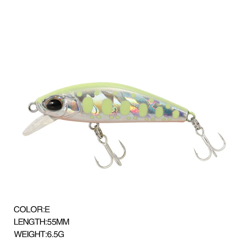 Fishing Accessories Lures Minnow Isca Artificial Weights 6.5g 55mm Baits Sinking Wobblers Trolling For Carp Fish Goods Leurre