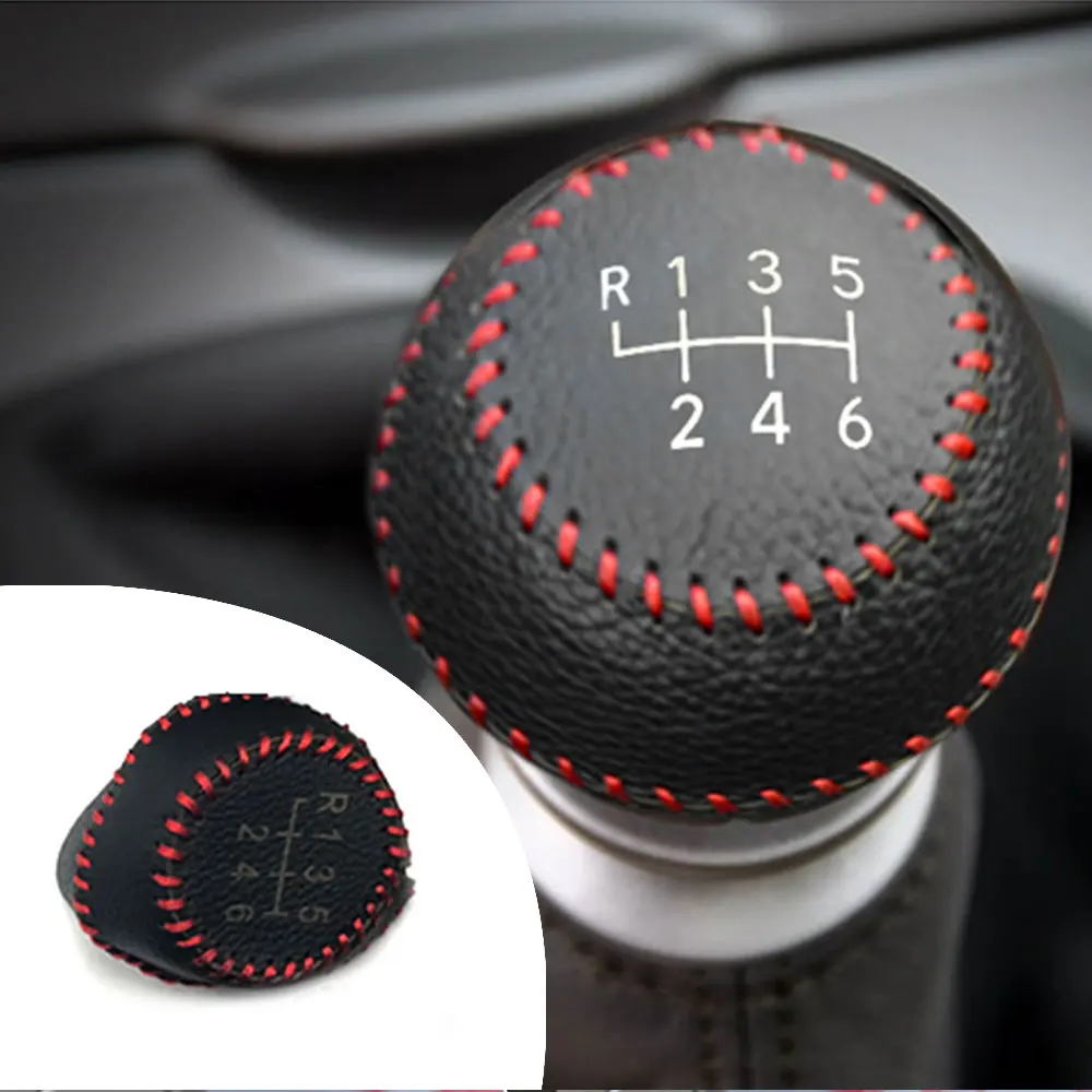 Gear Shift Knob Cover MT For Toyota COROLLA 1.8L 2007-2016 RAV4 2014 2015 2016 -2018 6 Speed Manual Car Shift Lever Covers