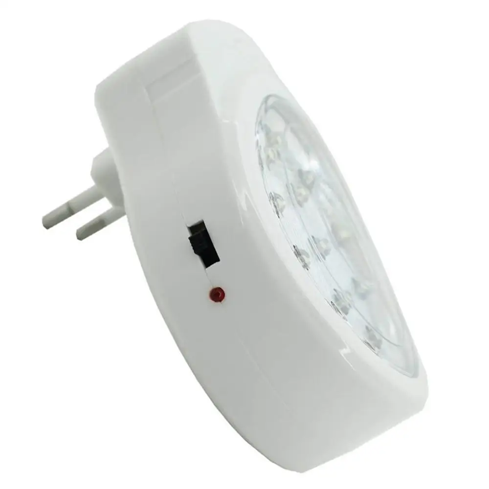 2W 13 LED Rechargeable Home Emergency Light Automatic Power Failure Outage Lamp Bulb Night Light 110-240V US Plug