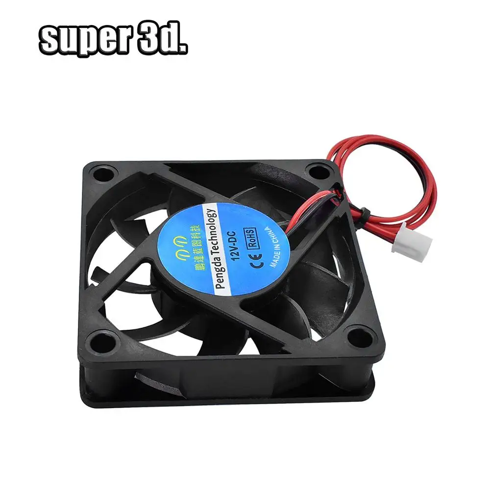 6015 Cooling Heatsink Fan 12V 24V with Dupont Wire Brushless 60mm 60*60*15 MM 3D Printers Parts Cooler Radiator Quiet