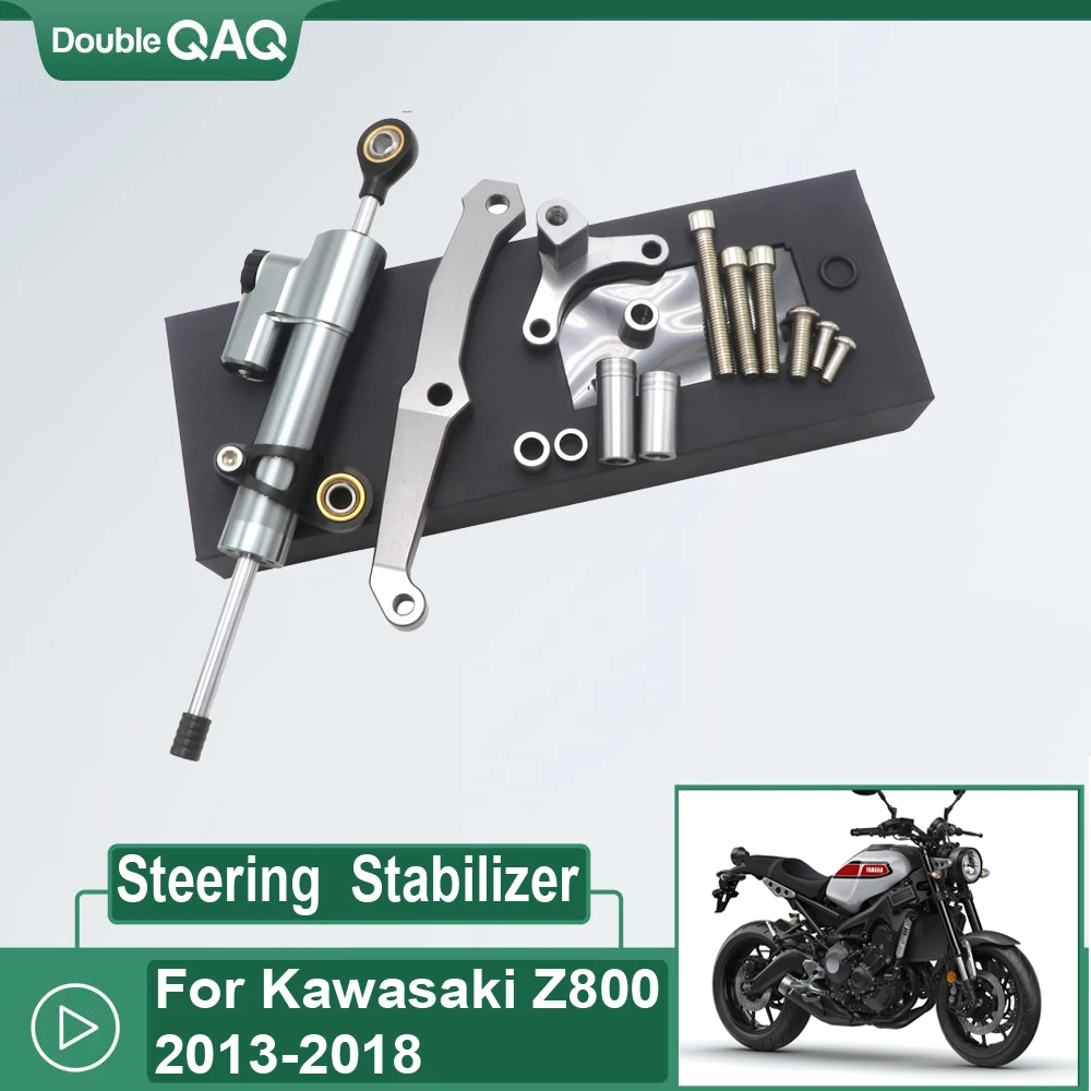 

Motorcycles Parts Adjustable Steering Stabilize Damper Bracket Mount Support Kit For Kawasaki Z800 Z 800 2013-2018