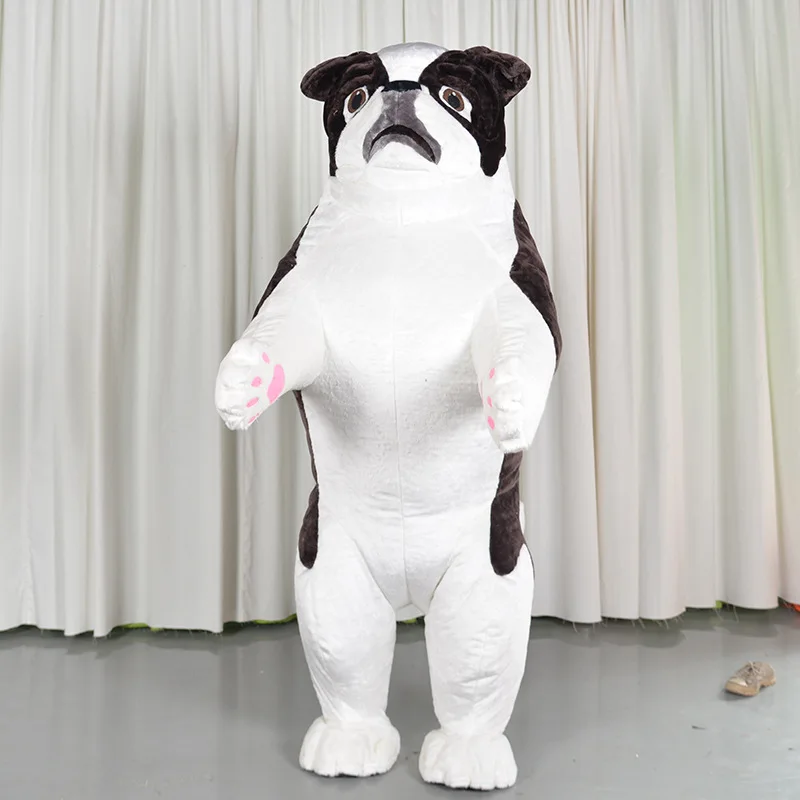 

Huge Dog Mascot Inflatable Costume Stage Performance Props Cartoon Doll Costume Walking Halloween Cosplay Suit Customization