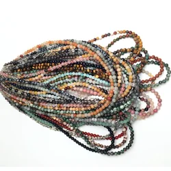 4mm necklace and bracelet dual purpose jewellery Tiger Eye Tourmaline Amazonite Agates crystal quartz 40CM length