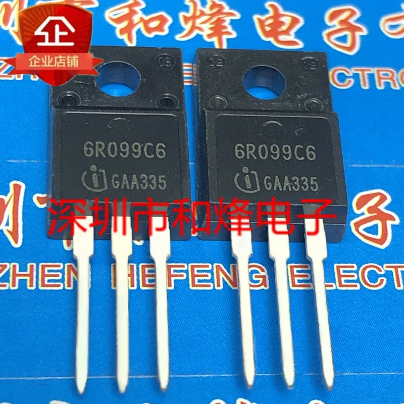 

10PCS 6R099C6 IPA60R099C6 TO-220F 600V 38A