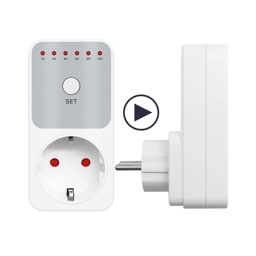 Led Contagem Regressiva Temporizador Interruptor Tomada Plug-in Controle de Tempo Cozinha Eletrodoméstico Tm04 16a 1h10h