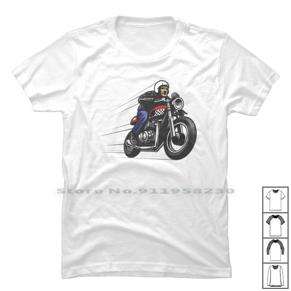 Motorcycles T Shirt 100% Cotton Motorcycle Motor House Cycle Agent Ship Home Hip Buy To Me