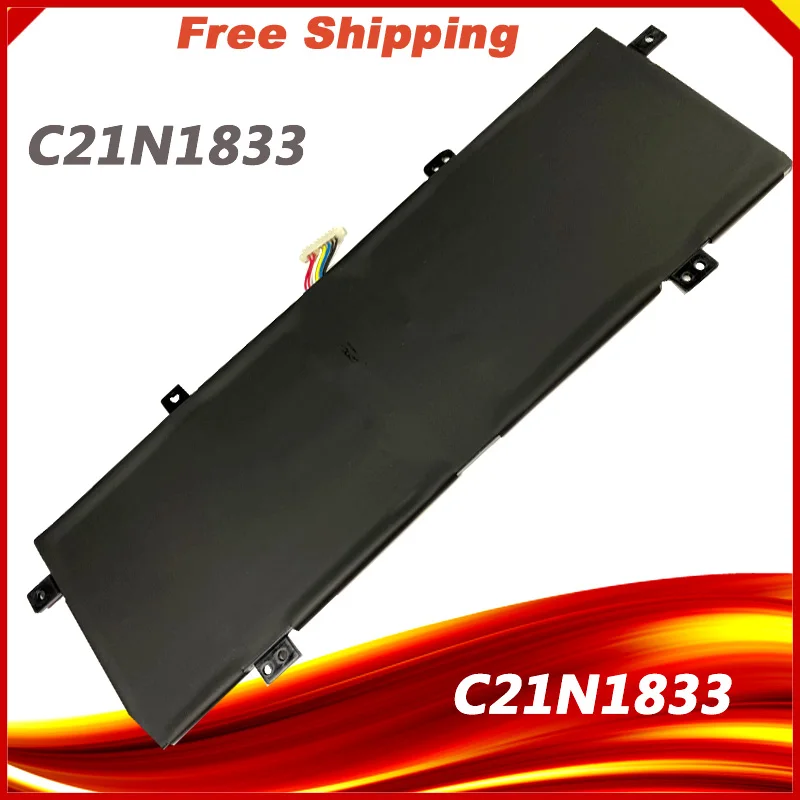 C21N1833 Laptop Battery For Asus ZenBook UX431FL-AM047T AN009T UX431FN UX431FA UX431DA UM431DA V431FL BX431FA C21N1833 Laptop B