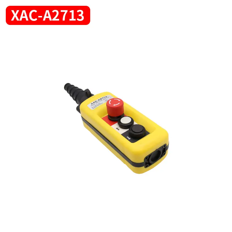 

XAC-A2713 6713 8713 waterproof crane control driving button box switch with emergency stop control