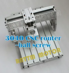 목재 선반 3040 Cnc 라우터 밀링 머신 43mm 클램프 브래킷 포함, 기계식 키트, Diy 사용자용 알루미늄 합금 프레임 볼 스크류