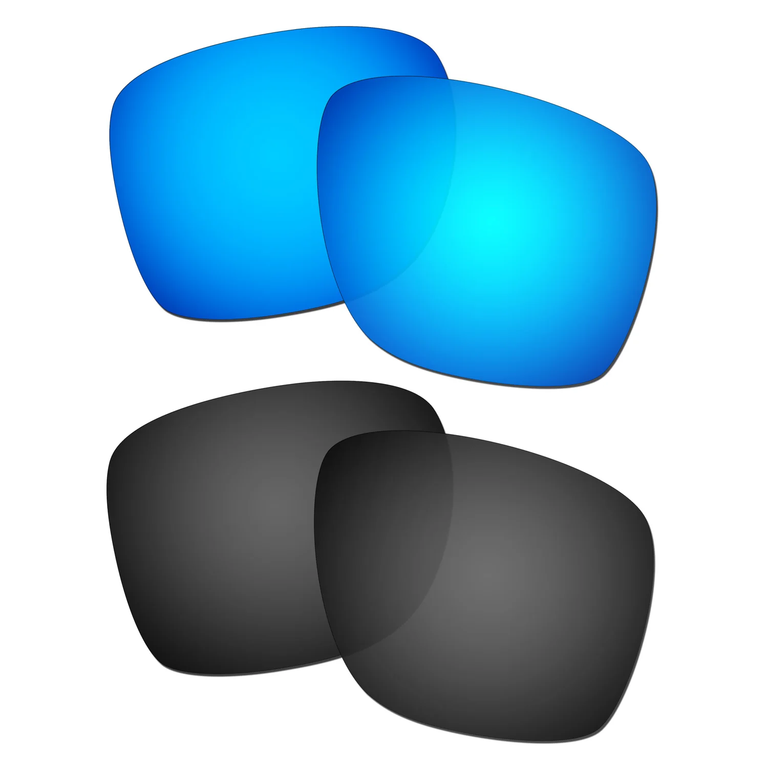 

Поляризованные Сменные линзы HKUCO для солнцезащитных очков Crossrange XL, красные/синие, 2 пары