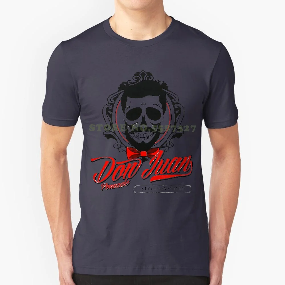 Mens Grey Fashion Clothing Authentic Don Juan Pomade Style Never Dies T Shirt White S M L Xl 2xl New