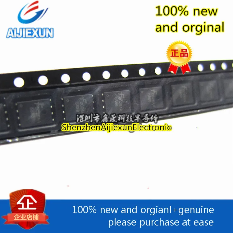 10Pcs 100% New and original FDMS8888 30V 21A MOS silk-screen 8888 QFN8  N-Channel PowerTrench MOSFET large stock