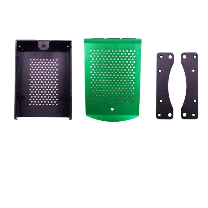 Voor Raspberry Pi 3 Case Aluminium Heatsink Metalen Behuizing Case Rpi 3 Raspberry Pi 3 Model B Koelventilator Warmte sink
