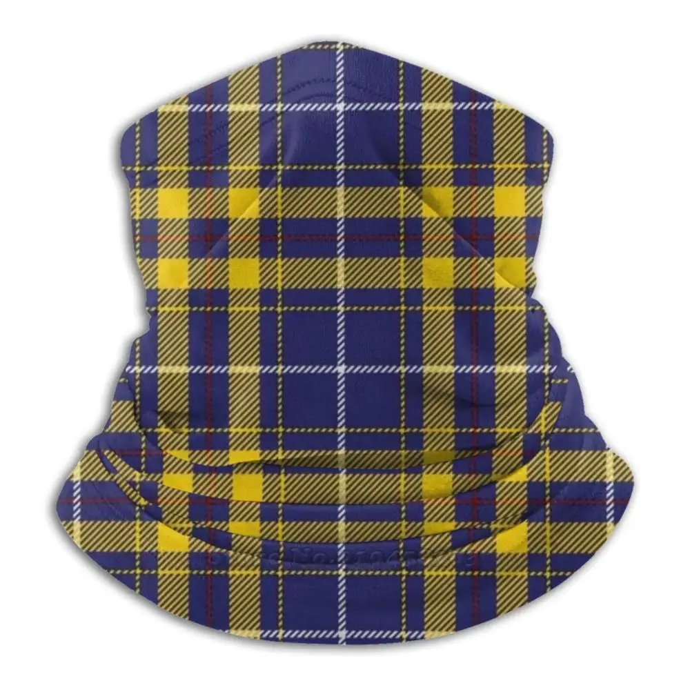 European Union Tartan ( Sta 2486 , Standard ) 3D Bandana Face Neck Warmer Soft Fleece Mask Sport Scarf Tartan European Union