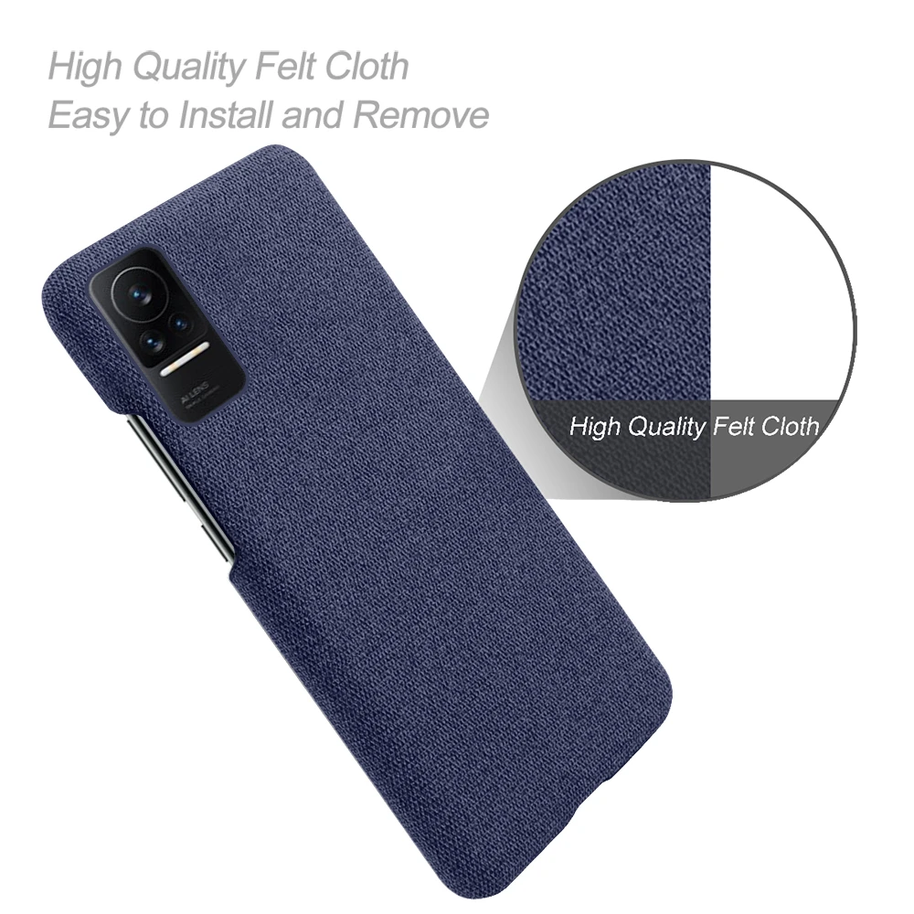 Cloth Antiskid Case Funda For Xiaomi Civi Poco M3 Pro 5G F3 F1 Mi Max 3 2 6X 5X A1 A2 A3 Slim Retro Fabric Hard PC Phone Cover