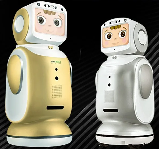 Smart Robot Kan Programma Dialoog Voice Video Chat Monitoring Begeleidende Robot
