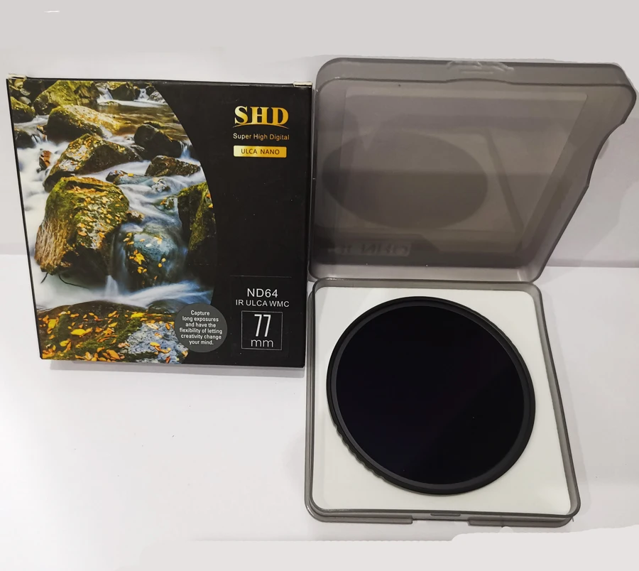 Benro 49 52 58 67 77 72 82mm SHD ND16 ND32 ND64 ND128 ND256 ND500 ND1000 Circular ND Filter