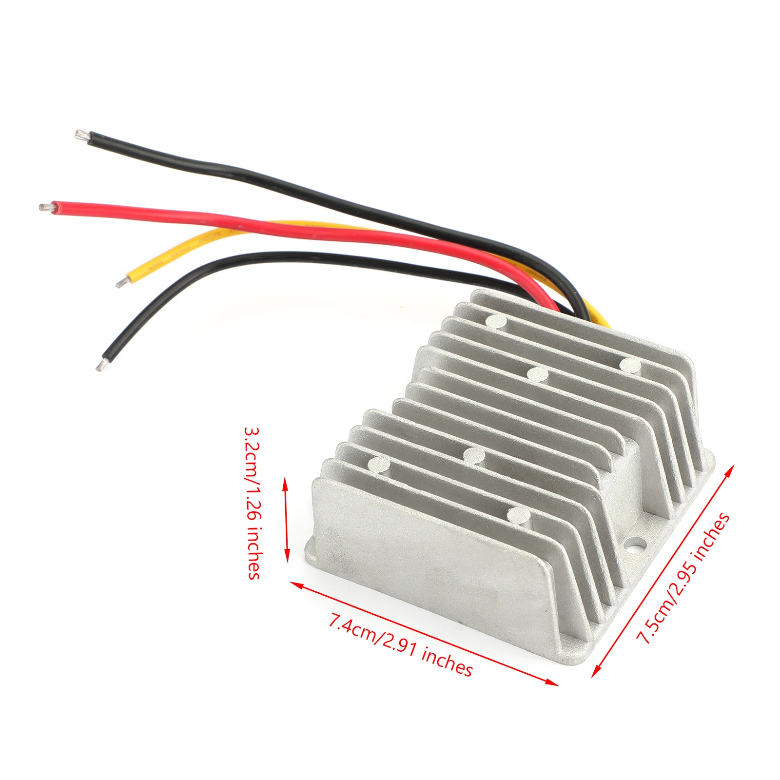 Areyourshop 12V to 19V DC-DC Boost Step Up Power Converter Voltage 10A 190W Regulator Module