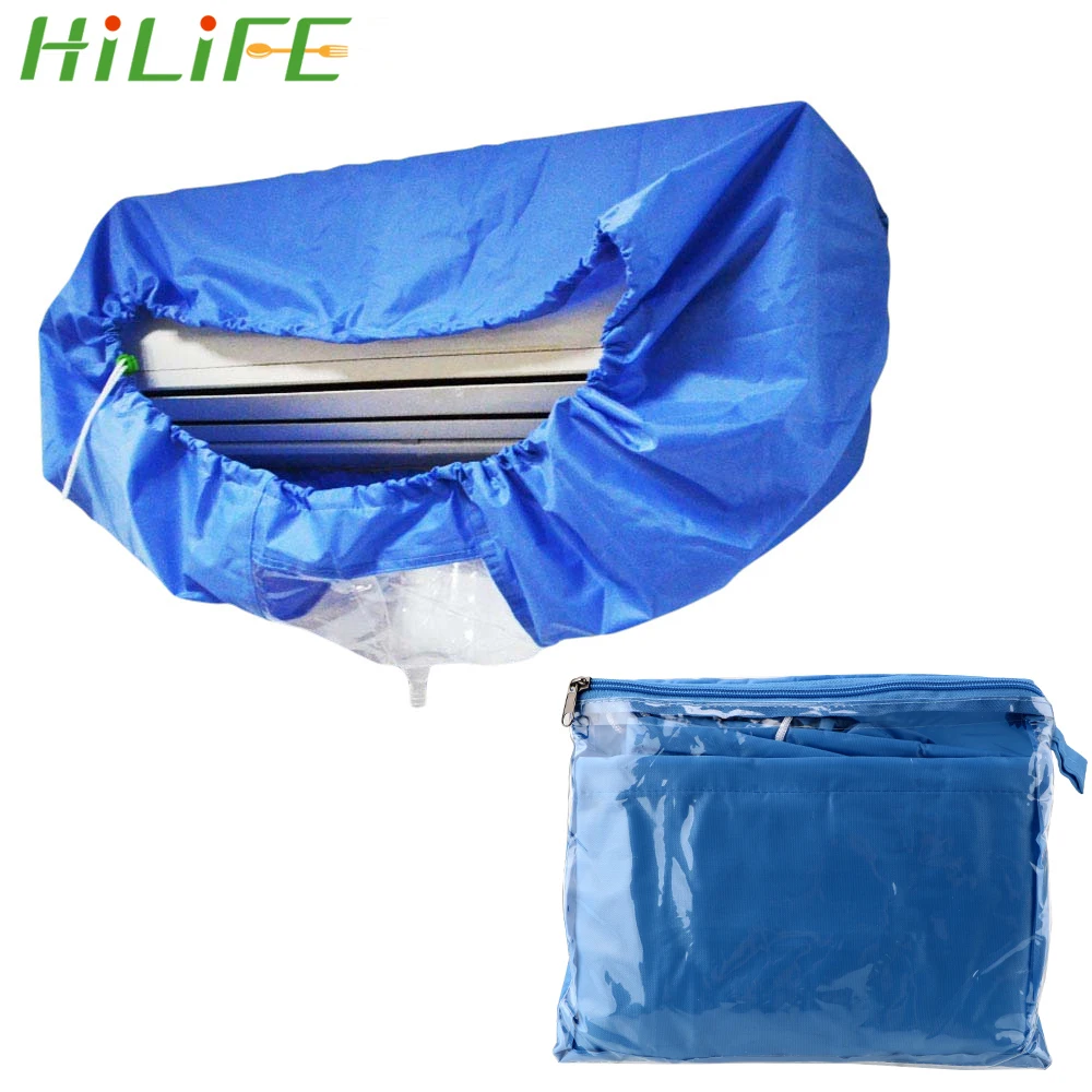 

Air Conditioner Cover Washable Air Conditioning Cleaning Covers Wall Mounted Tightening Belt Protective Dust Shield For 1-3P