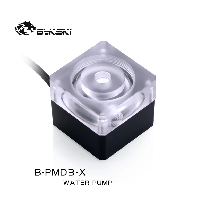 

Bykski B-PMD3-X, PWM DDC Pumps, максимальный расход 600 л/ч, Максимальный подъем 6 метров