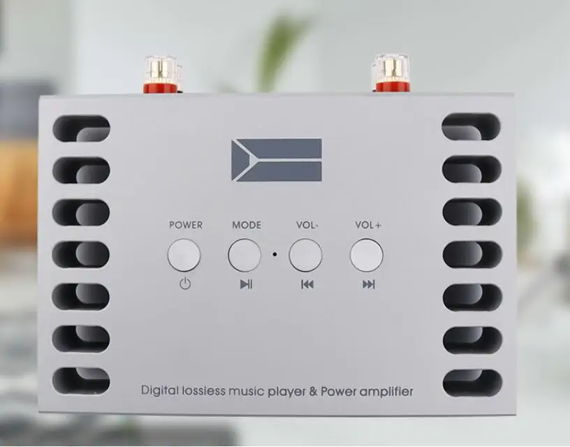 Amp40 high-end de alta fidelidade com controle remoto bluetooth 5.0 amplificador de potência de áudio amplificador de fone de ouvido estéreo mosfet 80w * 2