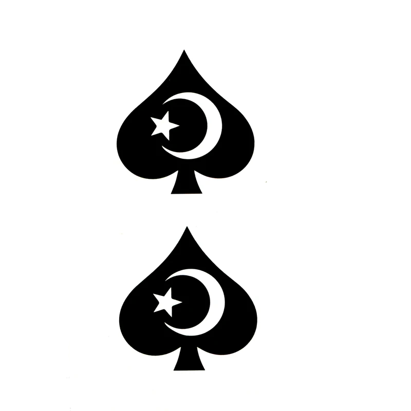 Spades Waterproof Temporary Tattoo Sticker Sleeve Tatoo Body Arts Flash Tattoo Men Sleeve Henna Tattoo Tatuajes Temporales