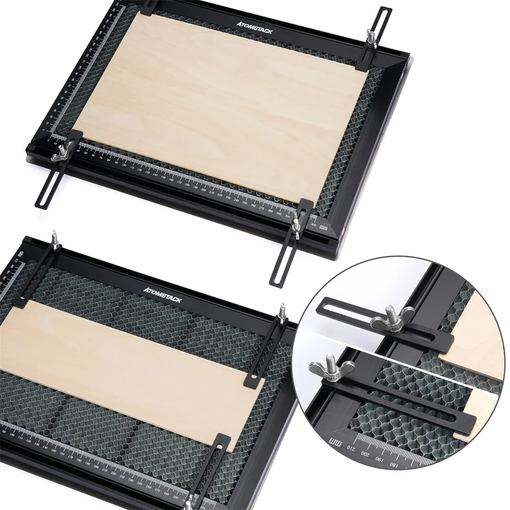 ATOMSTACK Universal Laser Cutting Honeycomb Panel Wood Acrylic Cutting Thickening Belt Fixing Fixture