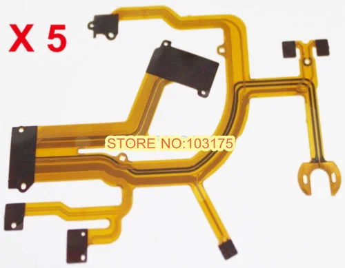 5 sztuk powrót kabel Flex dla Canon Powershot G10 G11 G12 obiektyw aparatu