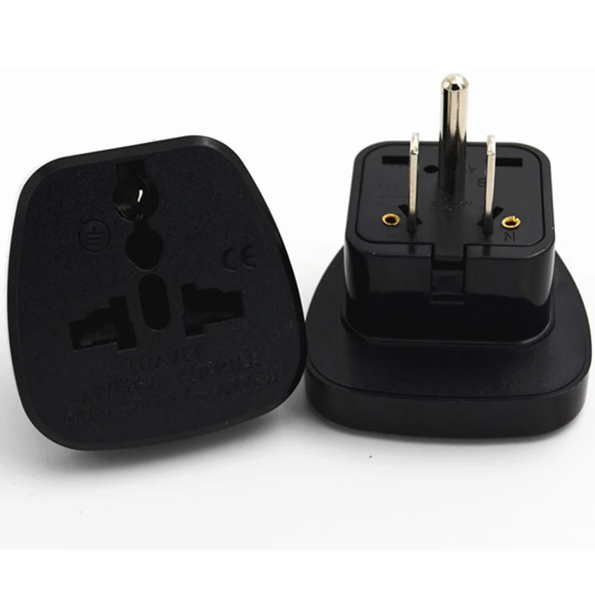 Universal American AU EU UK swiss italy to US travel adapter plug  Japan Canada Thailand Electrical power convert plug Type B