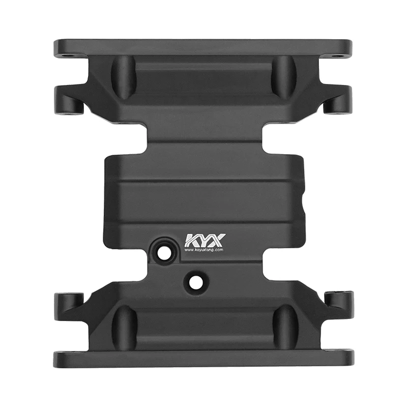 KYX Racing Gearbox Bottom Base Mount Middle Skid Plate Upgrades Parts Accessories for RC Crawler Car Axial SCX10 II 90046