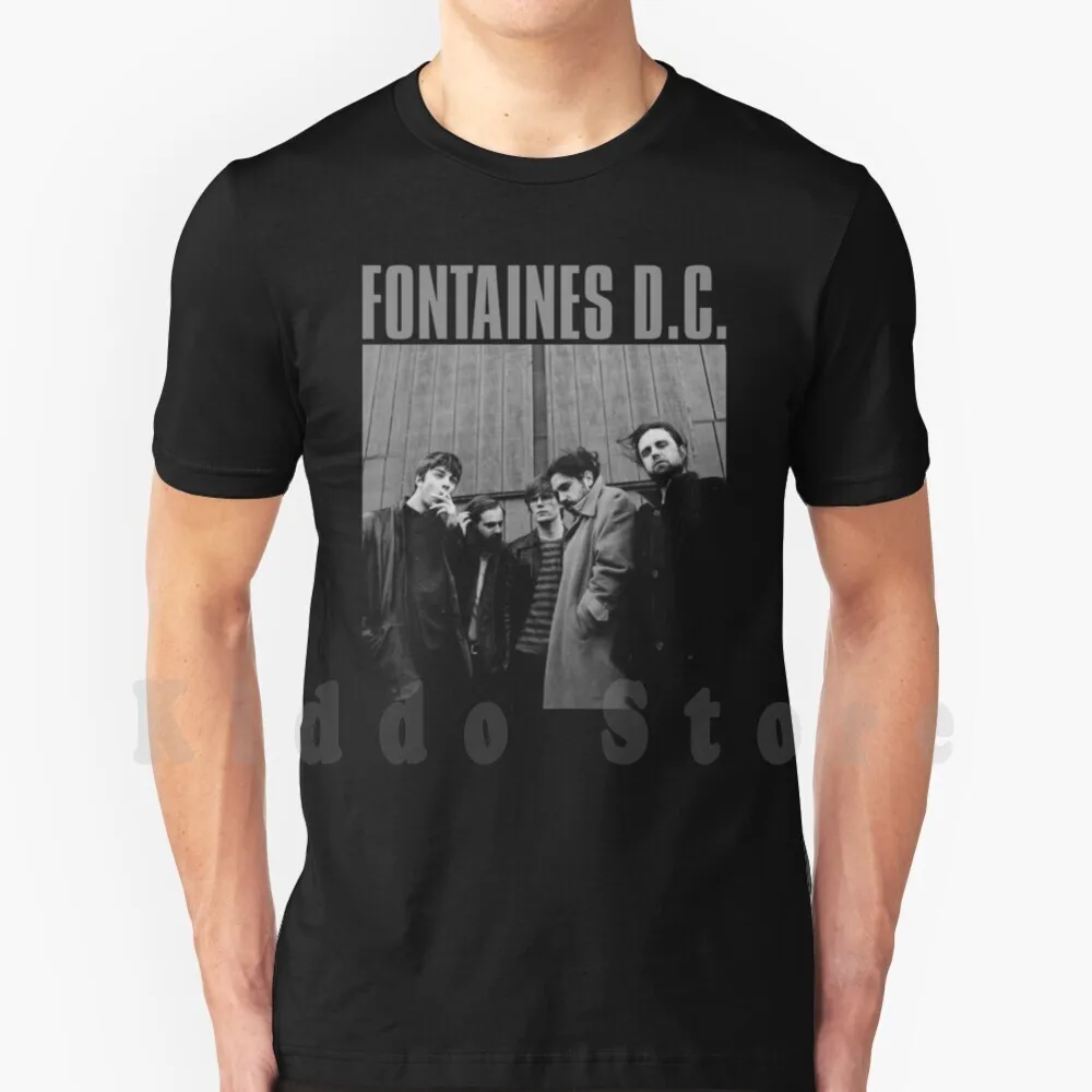 The Great Unwell Fontaines T Shirt Cotton Men DIY Print Cool Tee Fontaines Fontaines Post Punk Punk Dublin Dogrel Sha Sha Sha