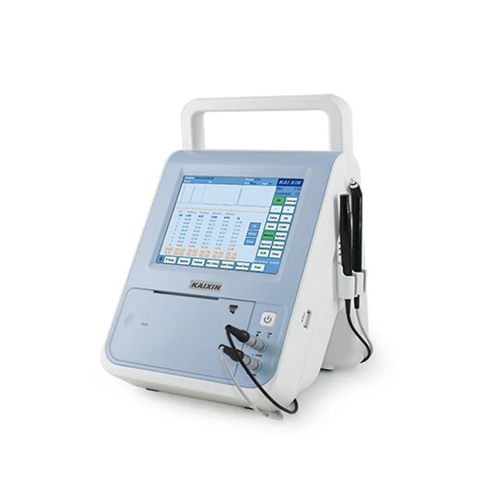 china clinic portable hand held ultrasound machine Ophthalmological A P probe scanner