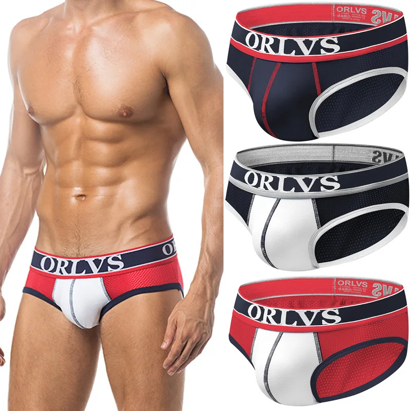 

Трусы мужские ORLVS, хлопковые, с низкой талией, дышащие