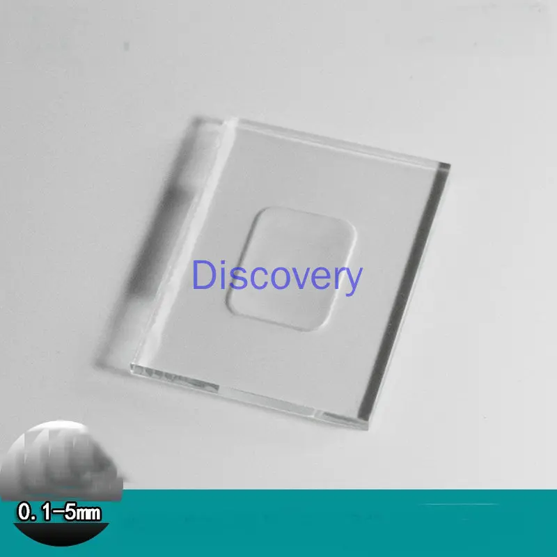 Lastra di vetro al quarzo speciale da laboratorio personalizzata da 0.15-5mm lastra di vetro importata in vetro ad alto contenuto di alluminio senza alcali