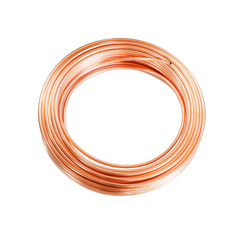 10M Soft Copper Tube Pipe 2mm 3mm 4mm 5mm 6m'm for Refrigeration Plumbing Tool Copper Tube for generators busbar cable switchgea