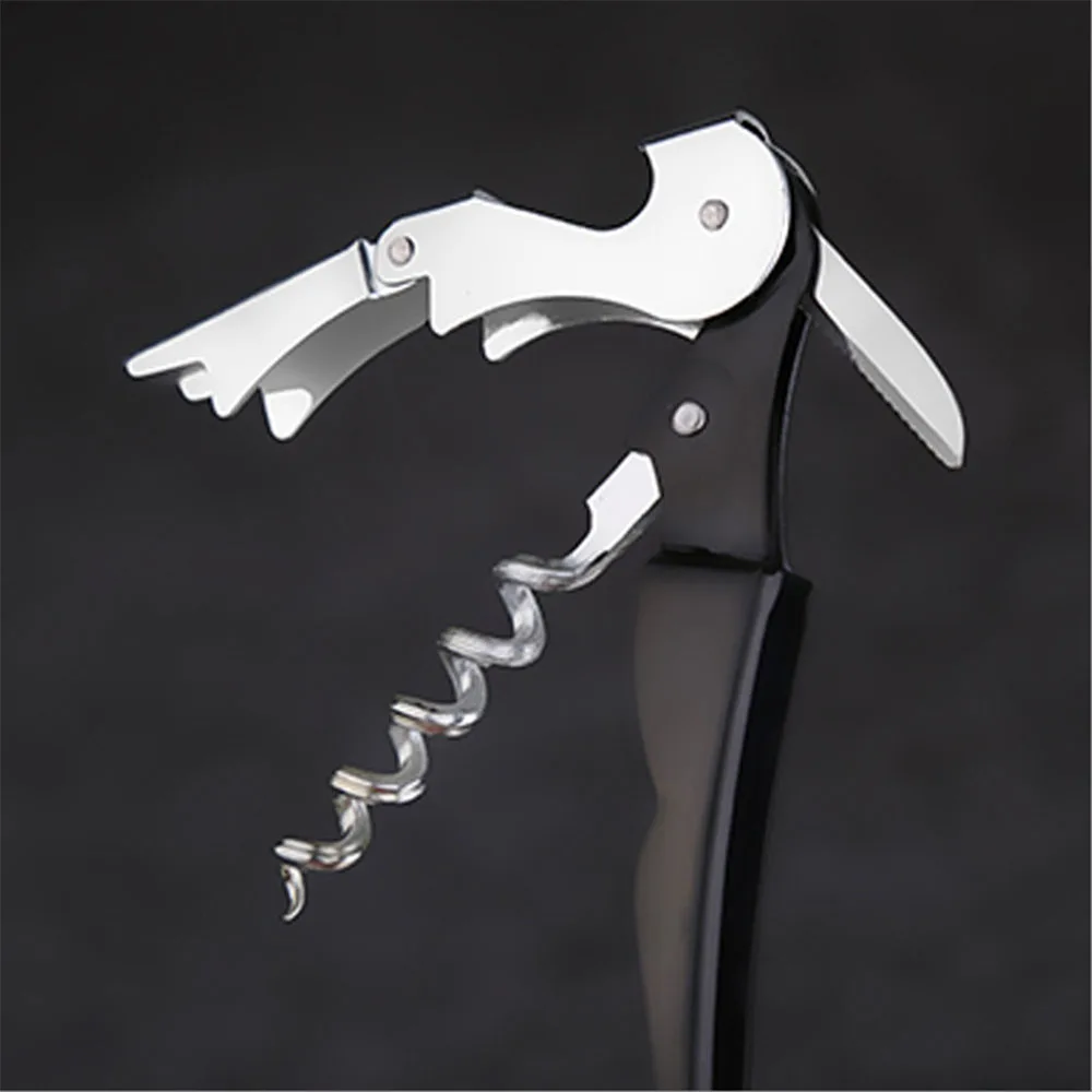 Personalized Beer Bottle Opener Multifunction Portable Screw Corkscrew Wine opener Stainless Steel Wine Knife Wine Set Small Gif