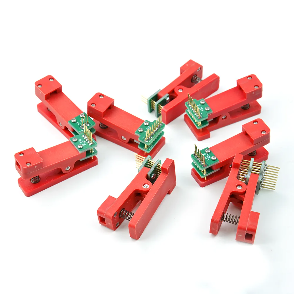 1 PCS 3P 4P 5P 6P 7P 8P 9P 10P Original Clip Clamp Fixture Probe Pogo Pin Download Program Burn + Connector Cable New Arrival