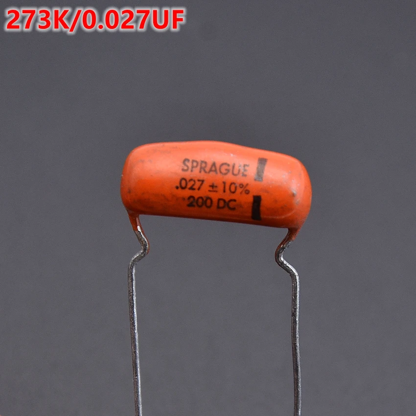 1 Piece Vintage SPRAGUE SBE Orange Tone Cap (Capacitor)  0.027UF 200DC  for LP ST Electric Guitar