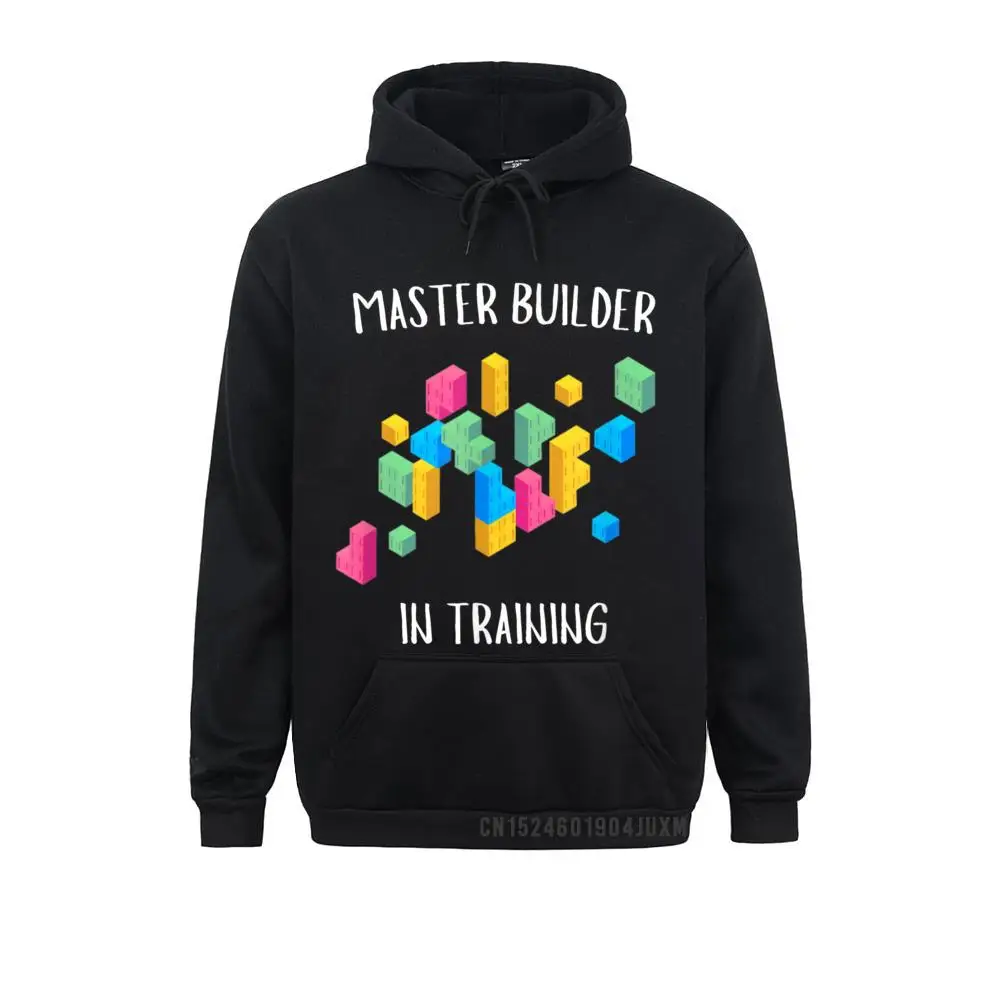 

Women Designer Hoodies VALENTINE DAY Sweatshirts Printed On MASTER BUILDER IN TRAINING Hooded Interlocking Blocks Manga Hoods