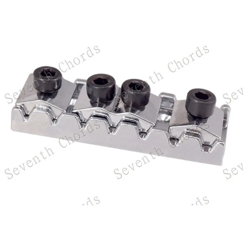 Ein Satz 7-saitiger E-Gitarren-Sicherungsmutter für Tremolo-Brücke, Doppelverriegelungssystem, Länge 48 mm, Gitarrenzubehörteile – Detail 4