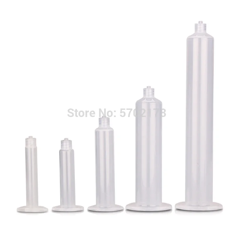 20 pces seringa industrial anti-corrosão dispensando seringa transparente pequena capacidade eua tipo seringa