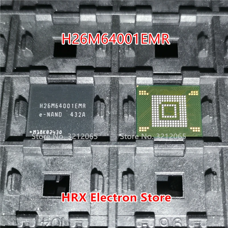 

100% Новый оригинальный H26M64103EMR 32G BGA EMMC H26M64103 (1-10 шт.)